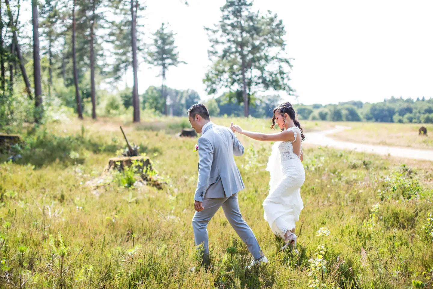 Bruidsfotografie de Wolfsberg in Groesbeek