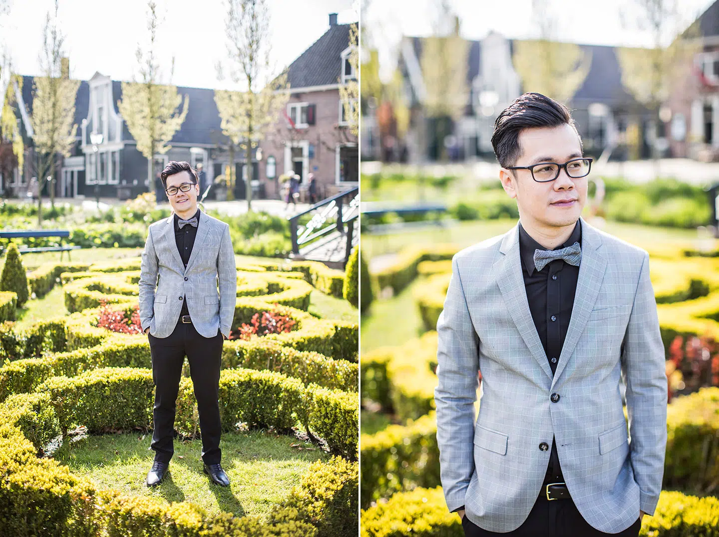 Netherlands prewedding shoot of a groom from Singapore