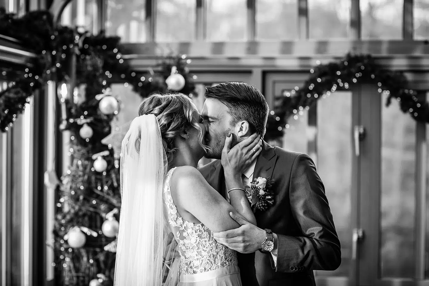 Bruidsfotografie Kasteel Engelenburg kerst