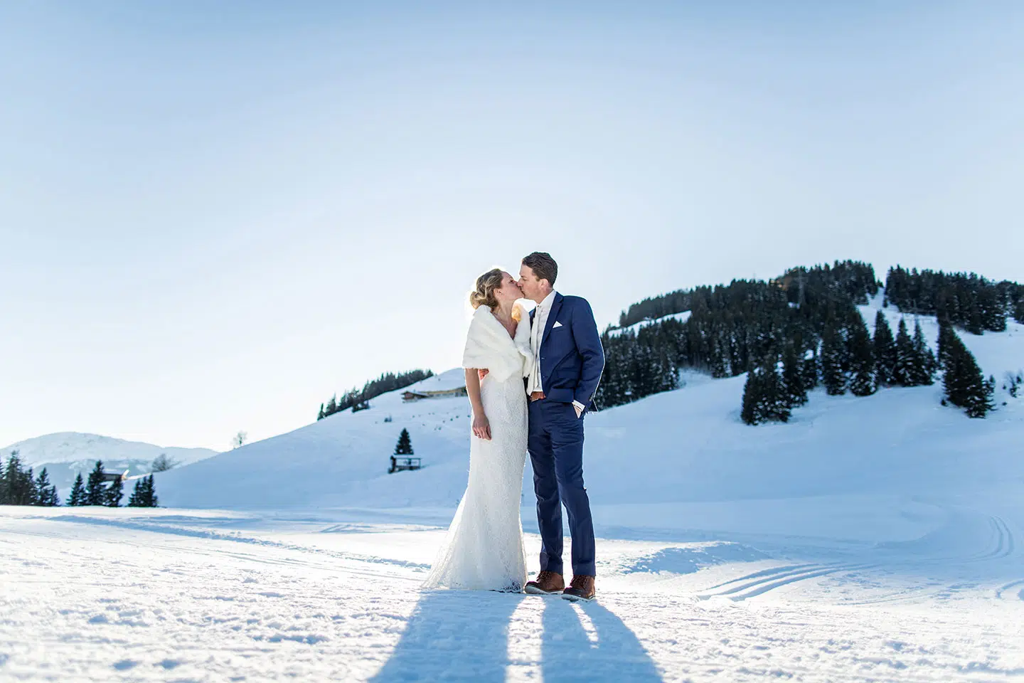 Winter wedding in Austria