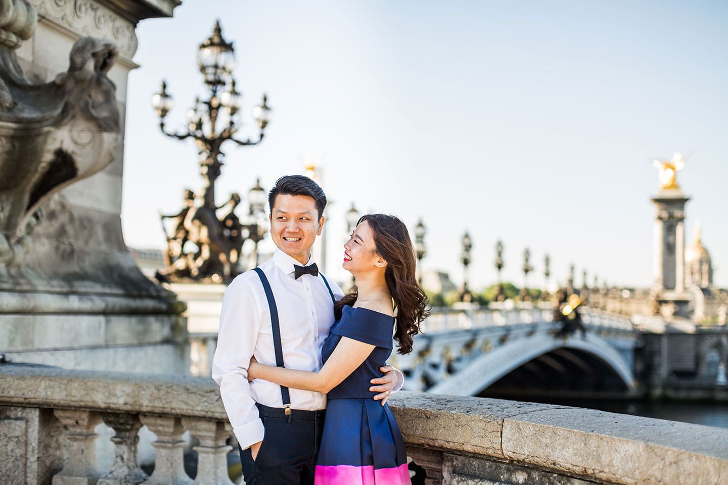 Engagement photoshoot in Paris