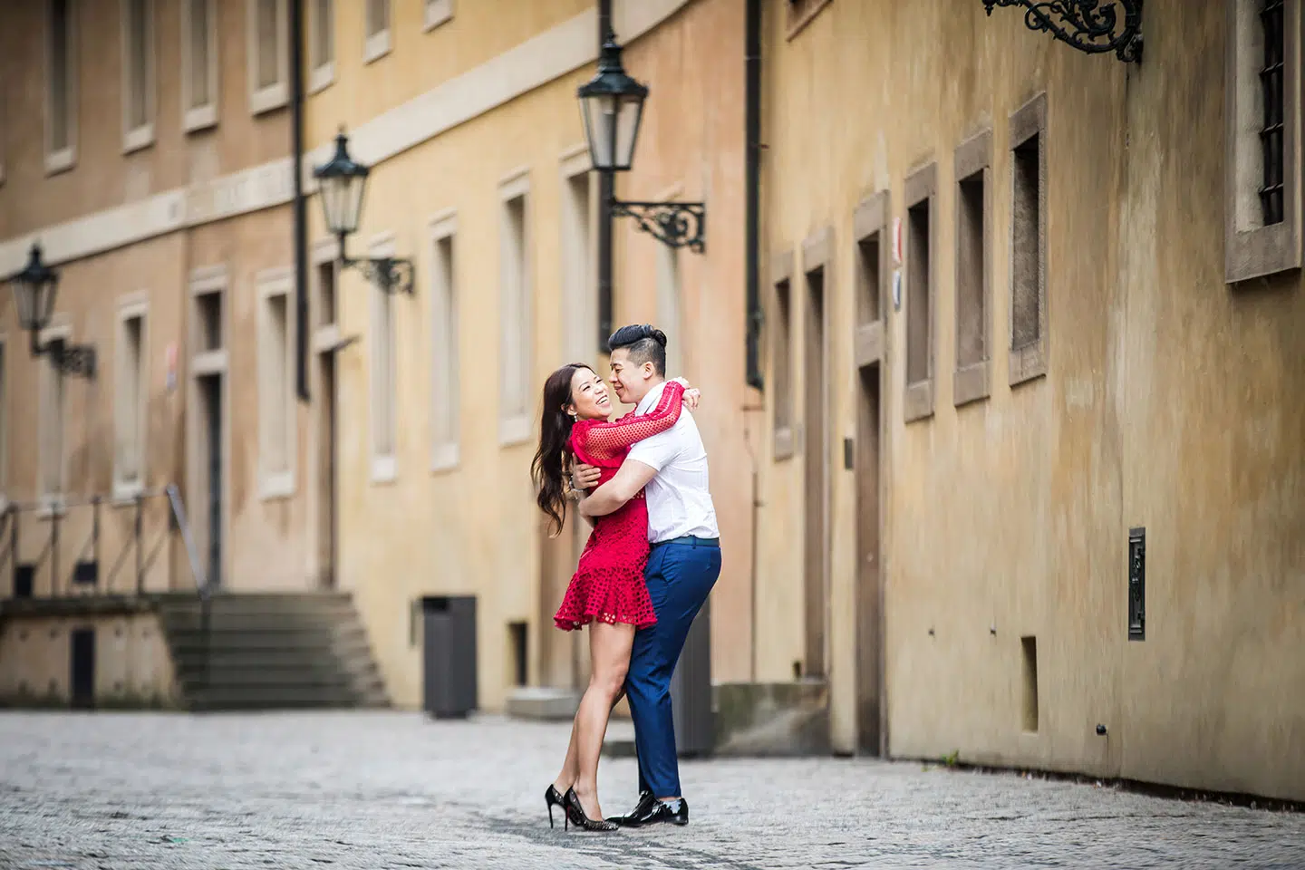 Prague engagement shoot