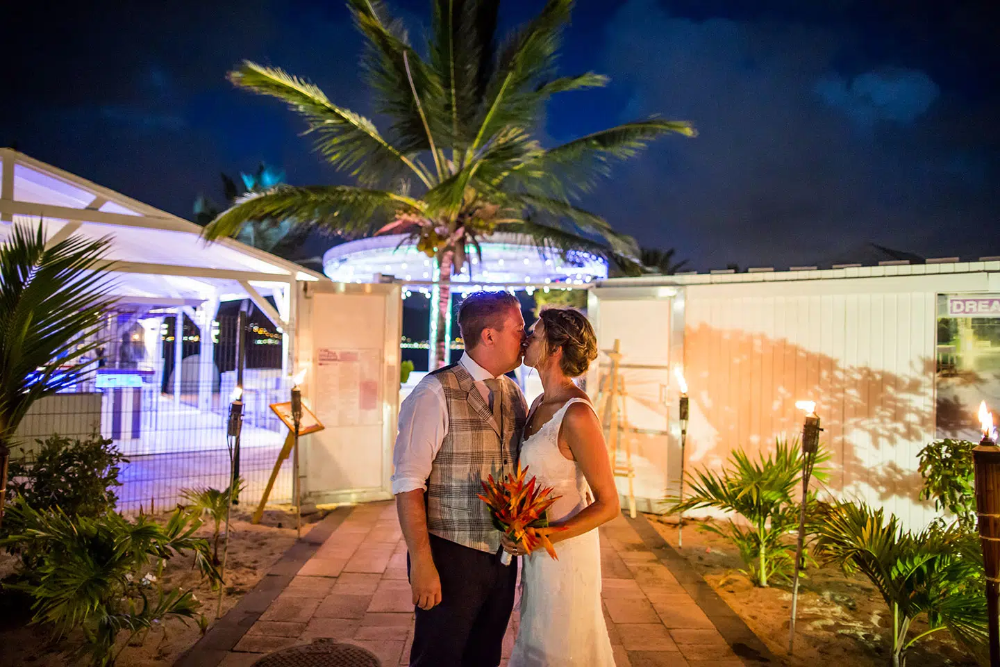 Trouwfeest Dreams Beach Bar St. Maarten