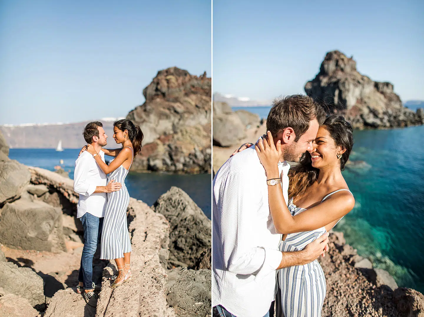 Prewedding shoot in Santorini, Greece