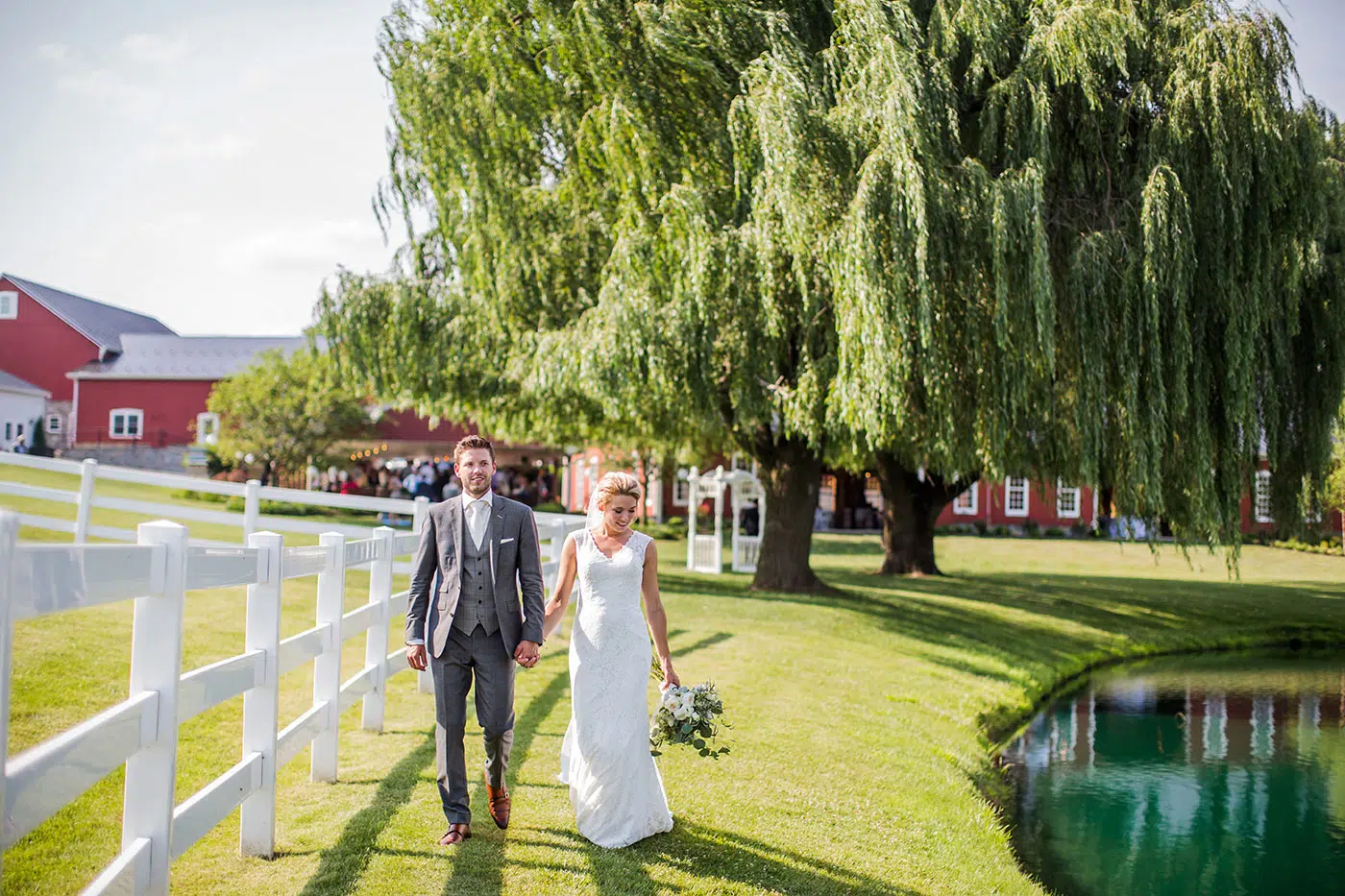 Wedding Photography Pond View Farm