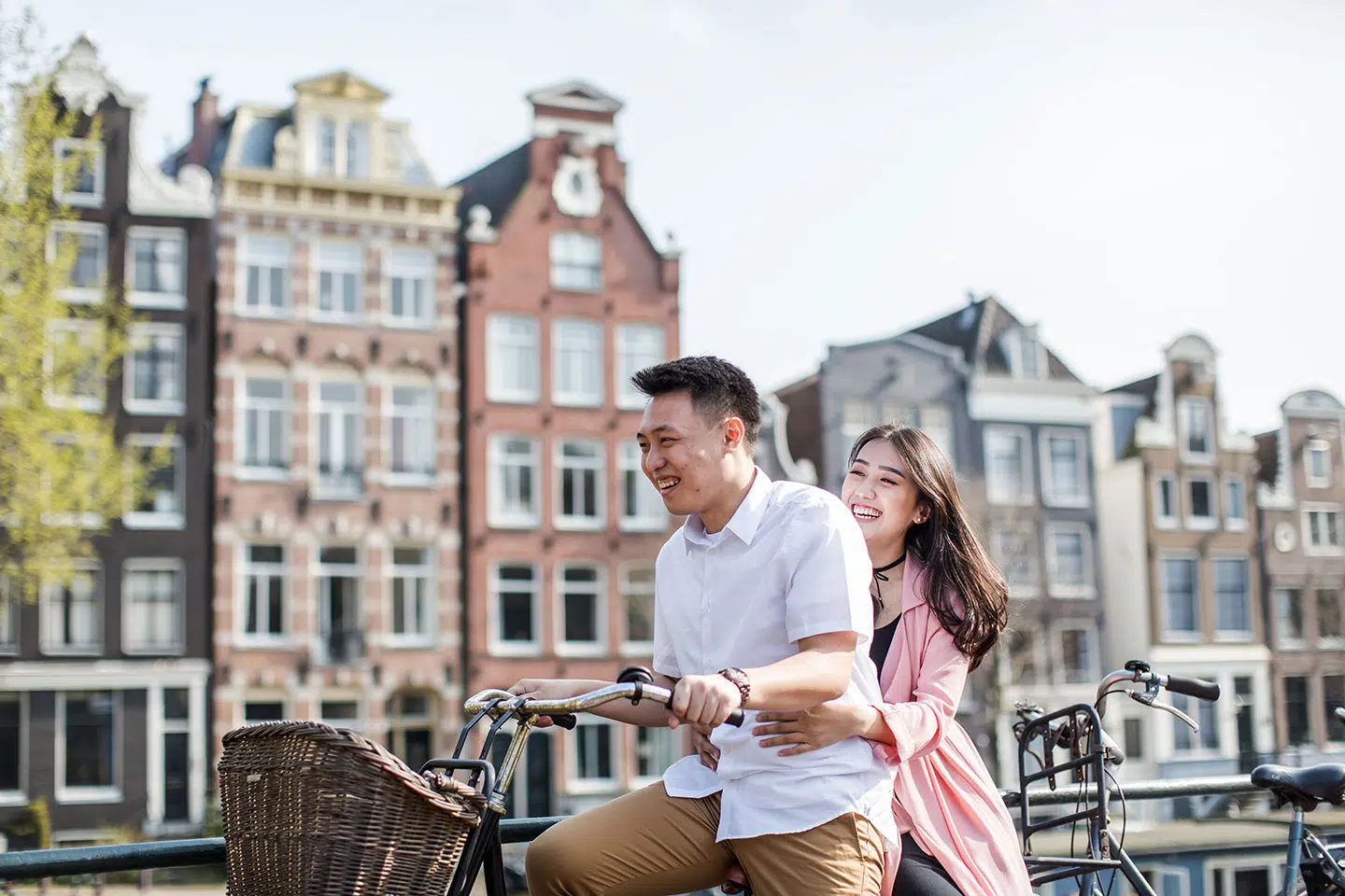 Couples engagement shoot in Amsterdam, the Netherlands