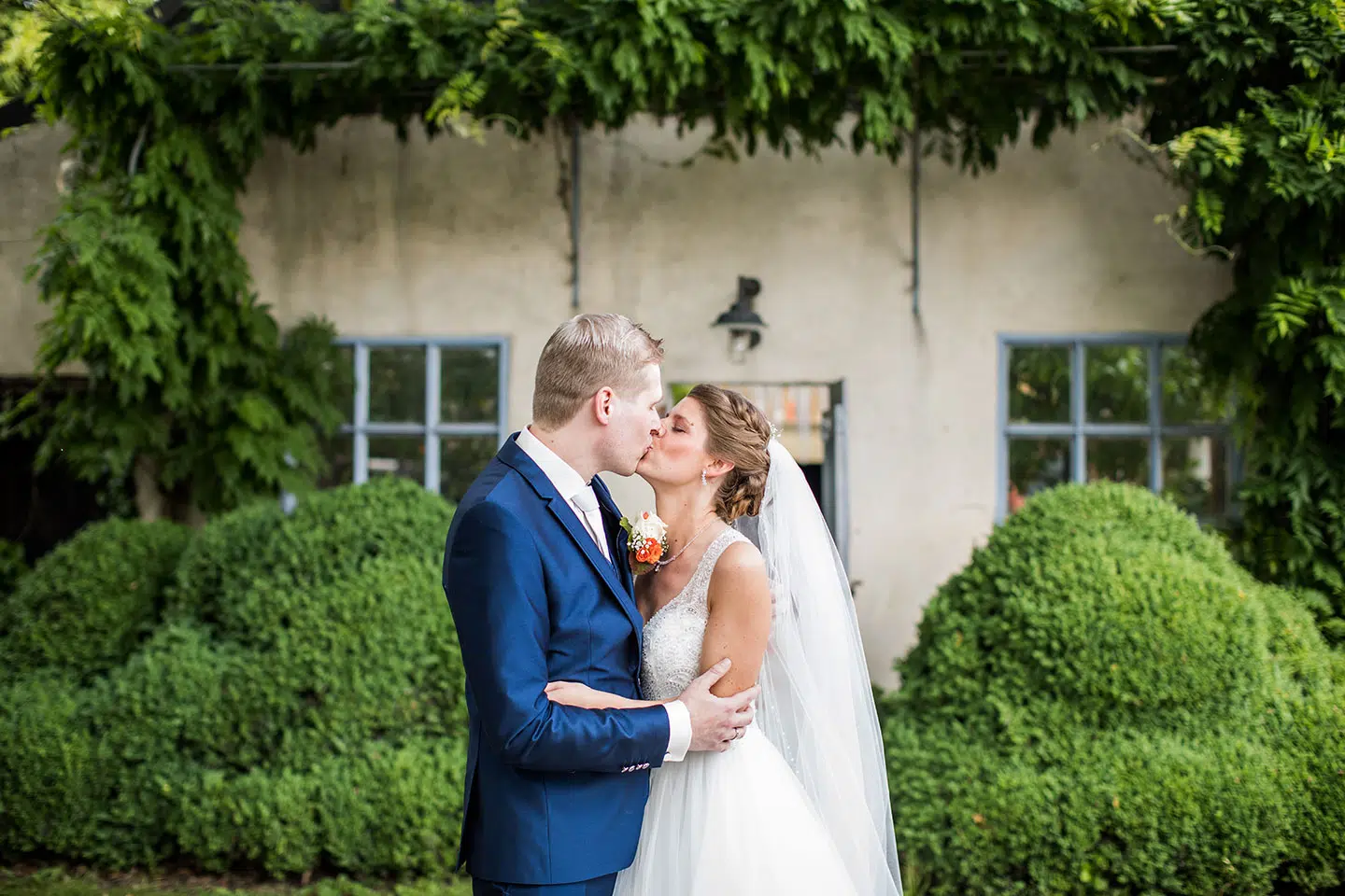 Bruidsfotografie bij Domaine d'Heerstaayen