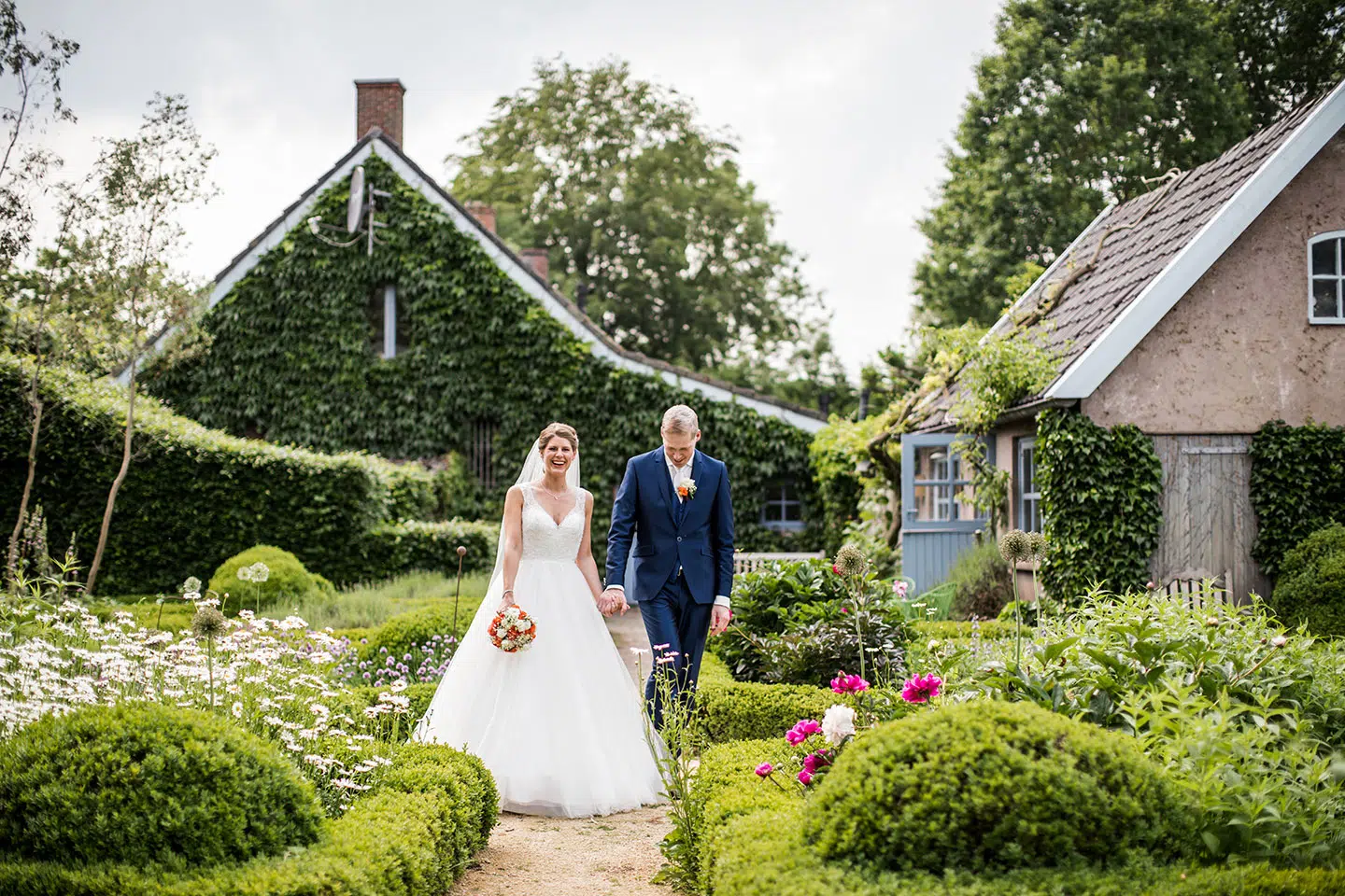 Domaine d'Heerstaayen Trouwfotograaf buiten
