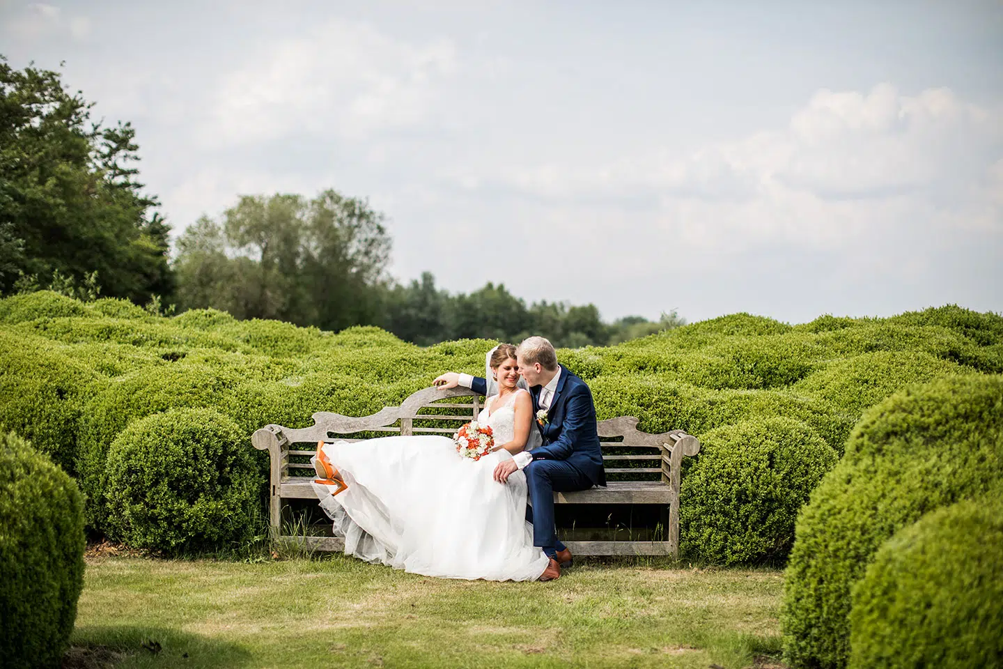 Bruidsfotograaf Domaine d'Heerstaayen