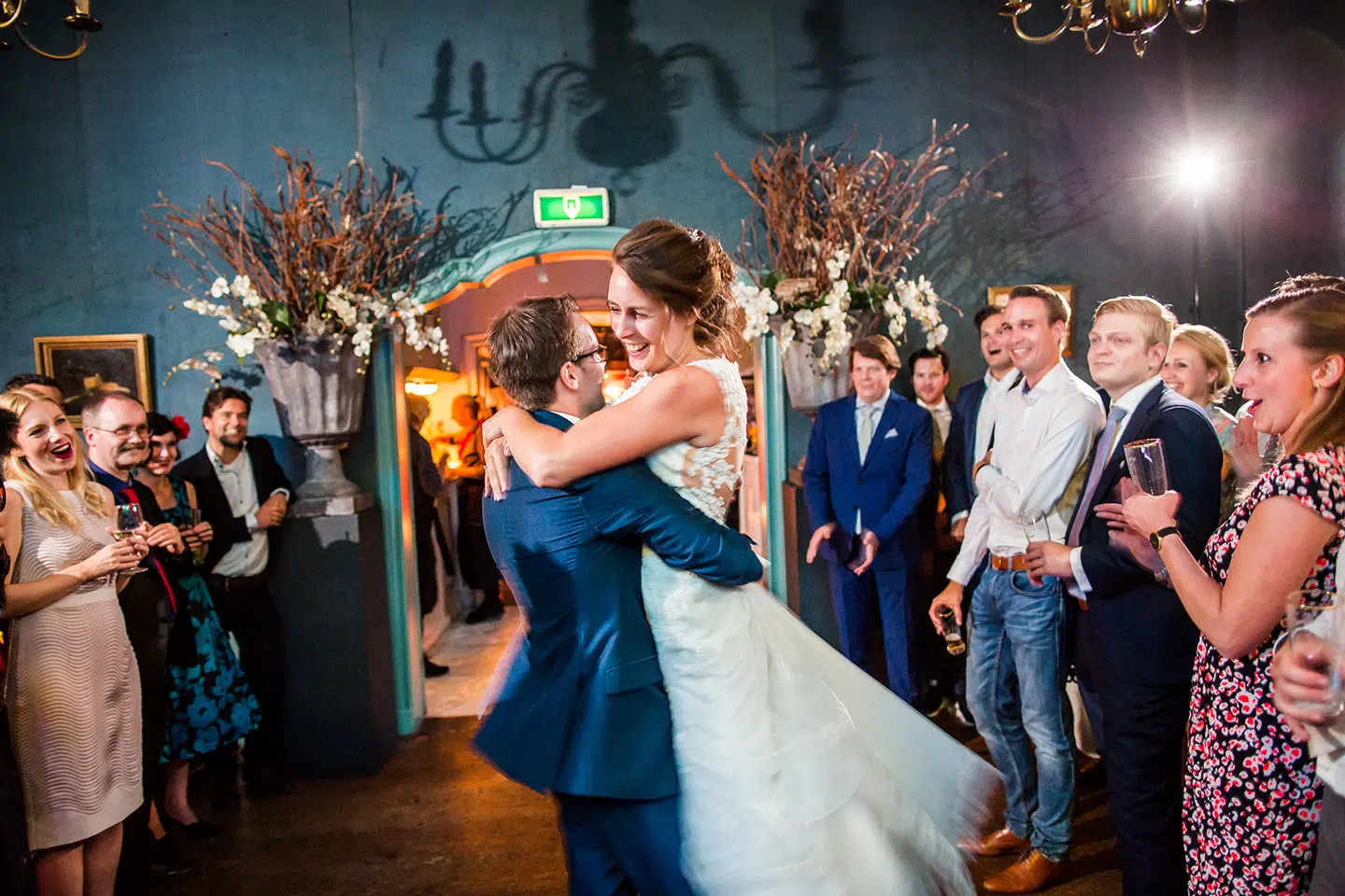 Openingsdans bruiloft Kasteel Wijenburg
