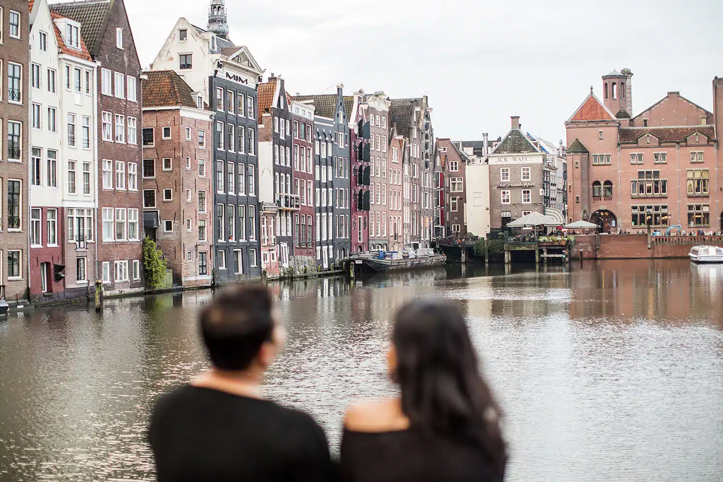 Love shoot Amsterdam, Holland of an Indian couple