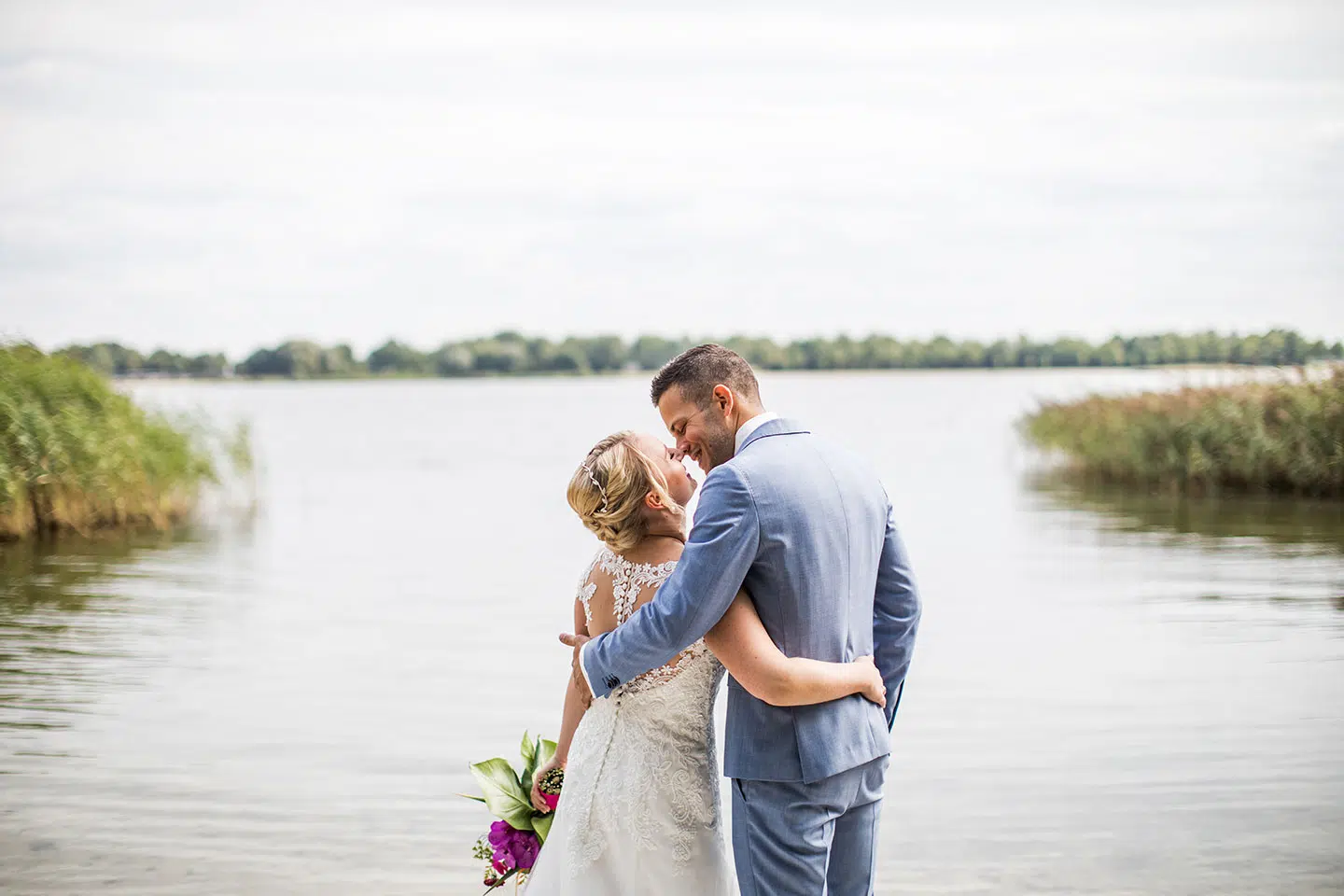 Heirats fotografie Niederlande Strand
