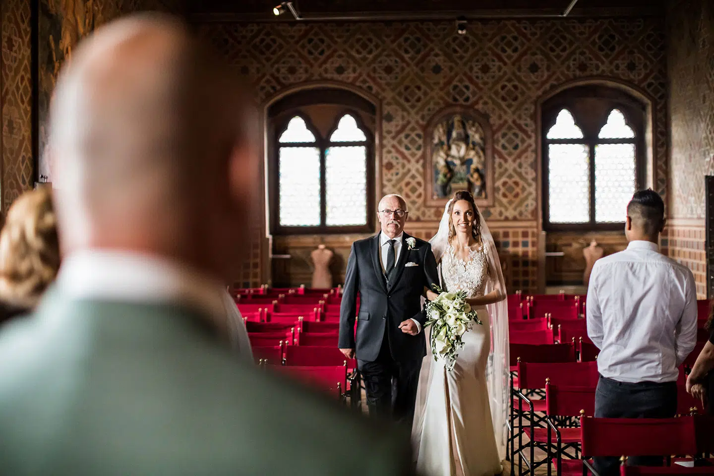 Poppi Tuscany Wedding ceremony city hall 