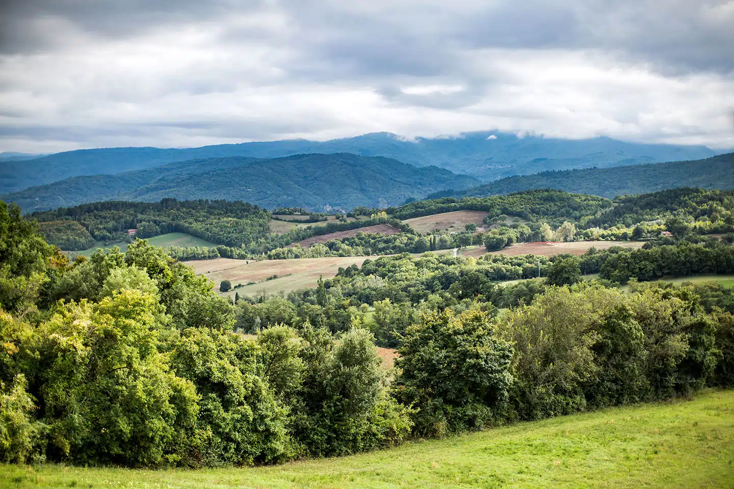 Tuscany hills wedding