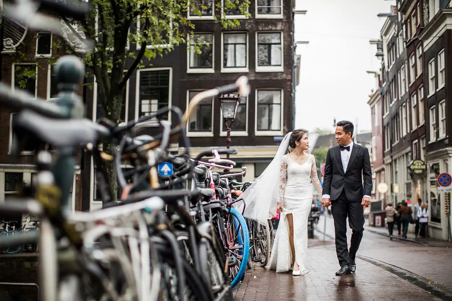 Prewedding European city