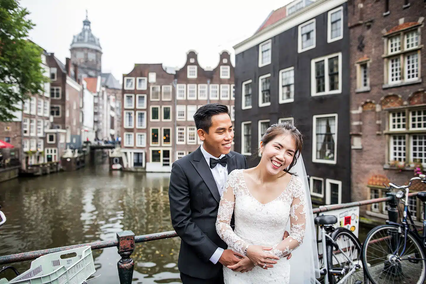 Prewedding photoshoot in Amsterdam