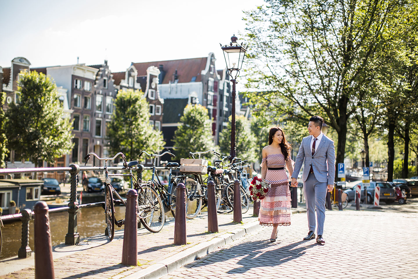 Destination Prewedding in Europe Amsterdam