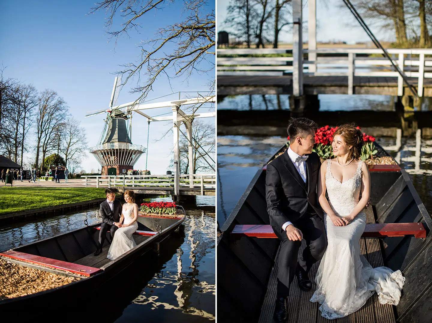Tulip fields prewedding Netherlands