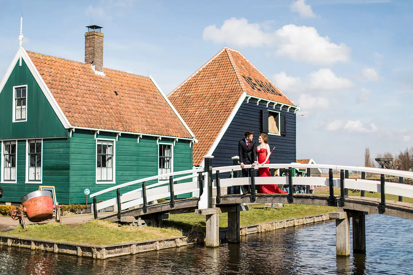 Amsterdam & Zaanse Schans prewedding couple photoshoot