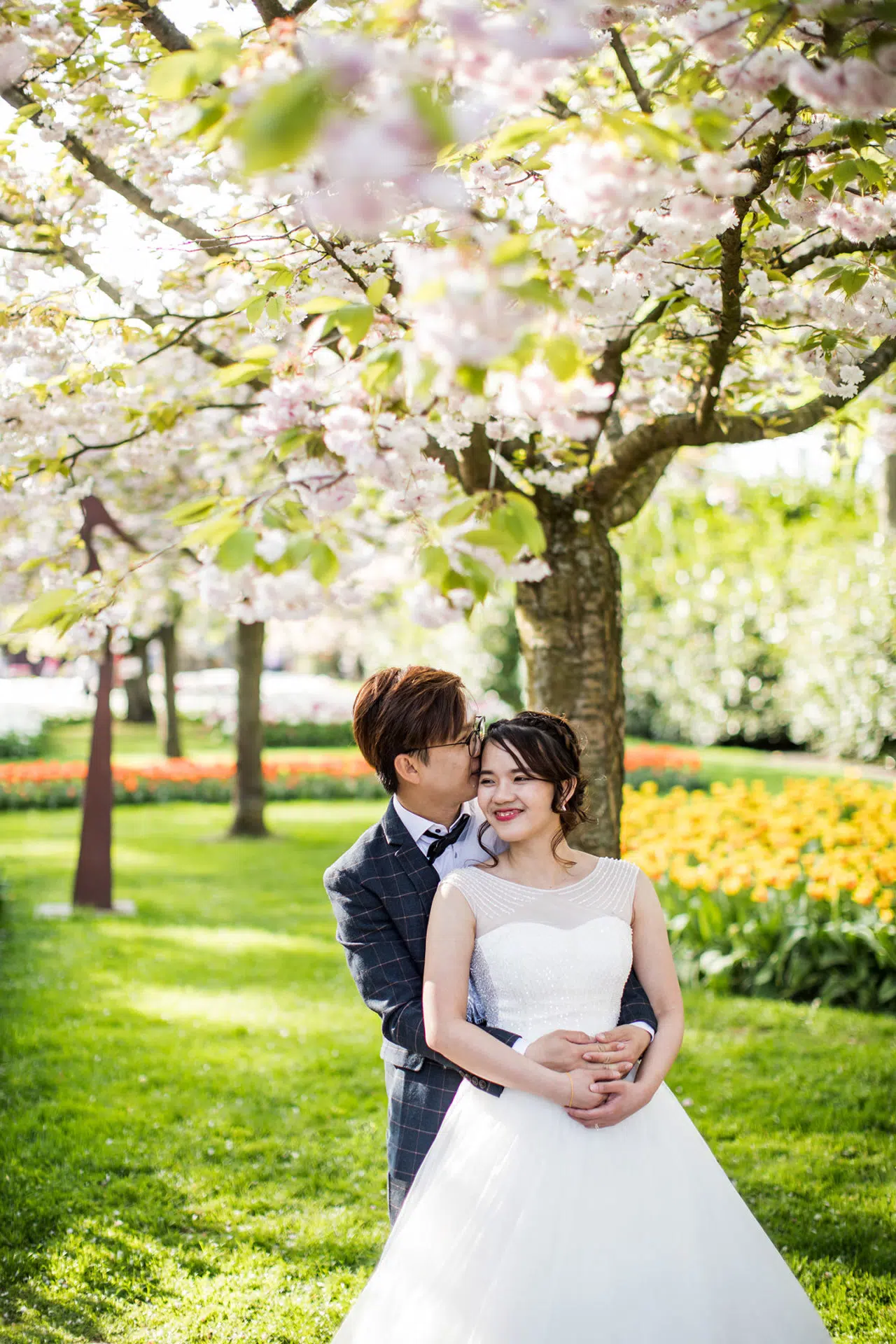Cherry blossom prewedding