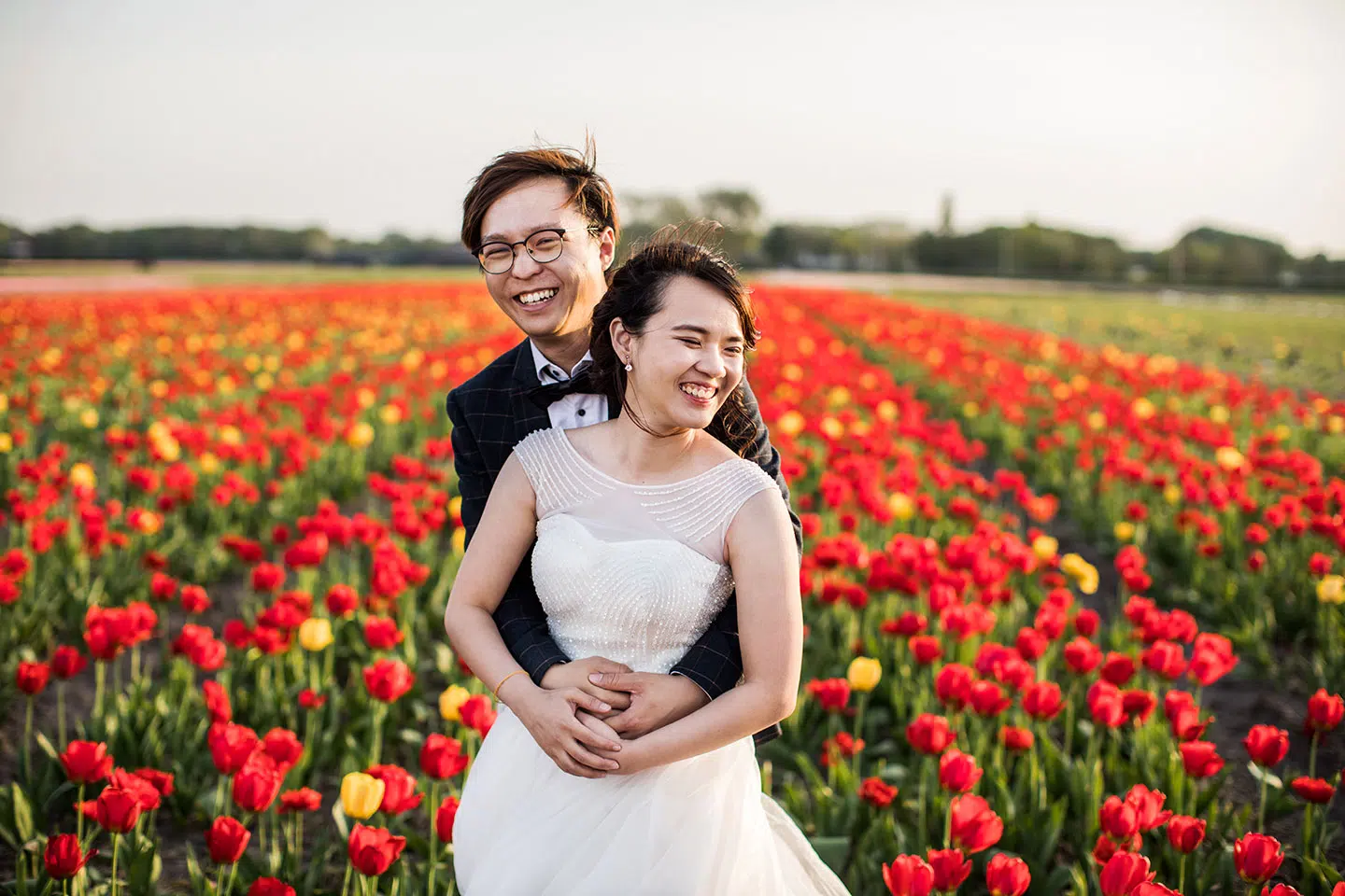 Tulip Fields Pre Wedding Amsterdam