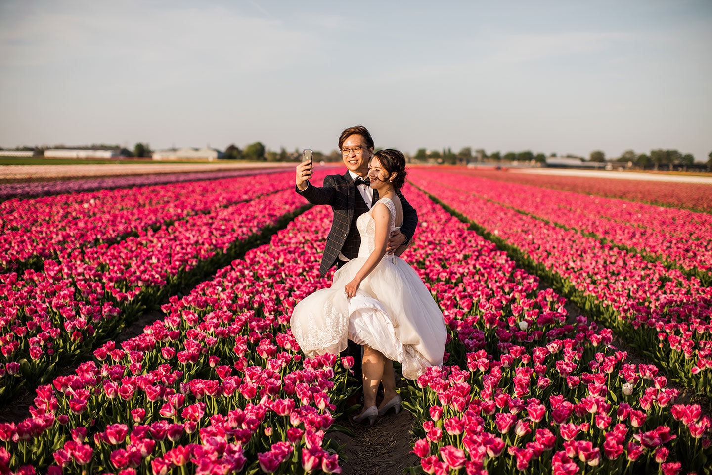 Europe Tulip Fields Pre Wedding