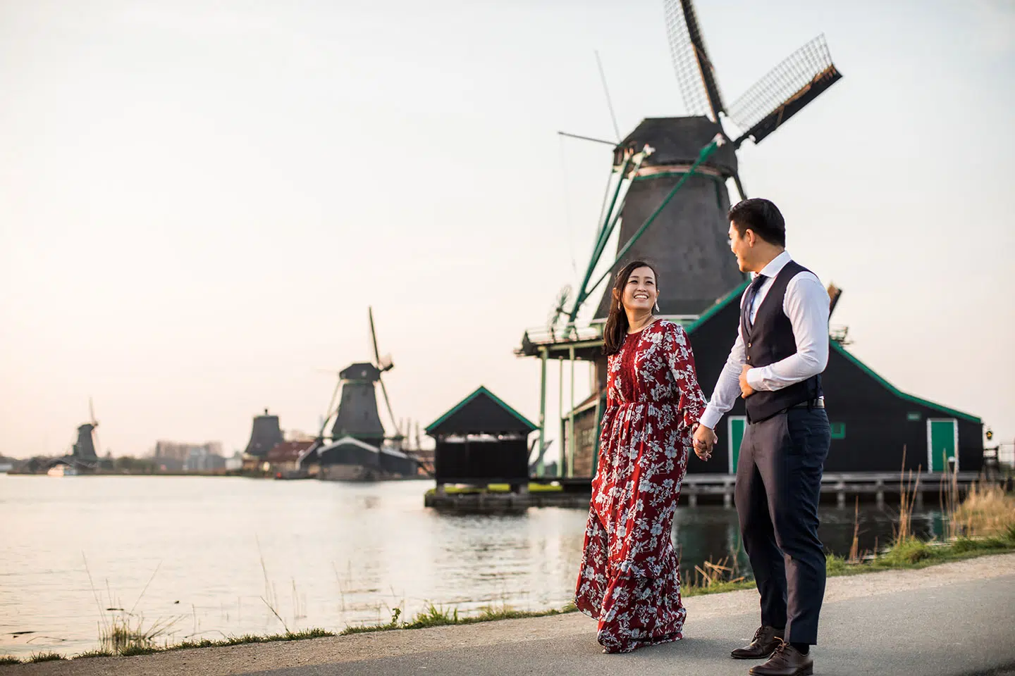 Zaanse Schans & Amsterdam prewedding