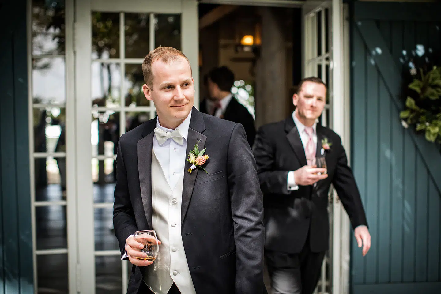 Groom at his wedding in South Florida