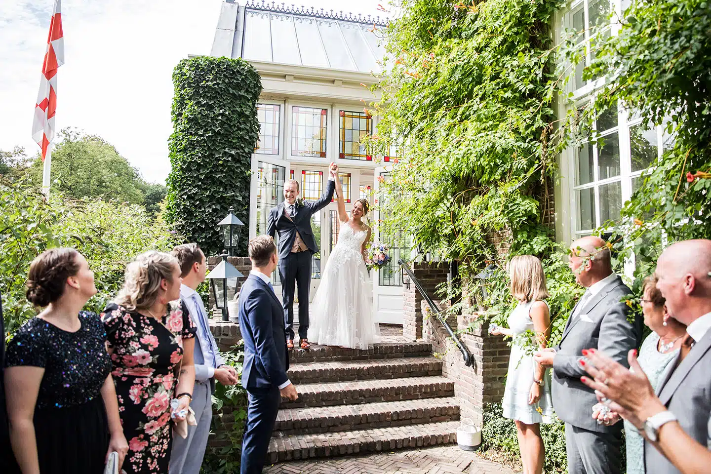 Ceremonie bruiloft Kasteel Maurick