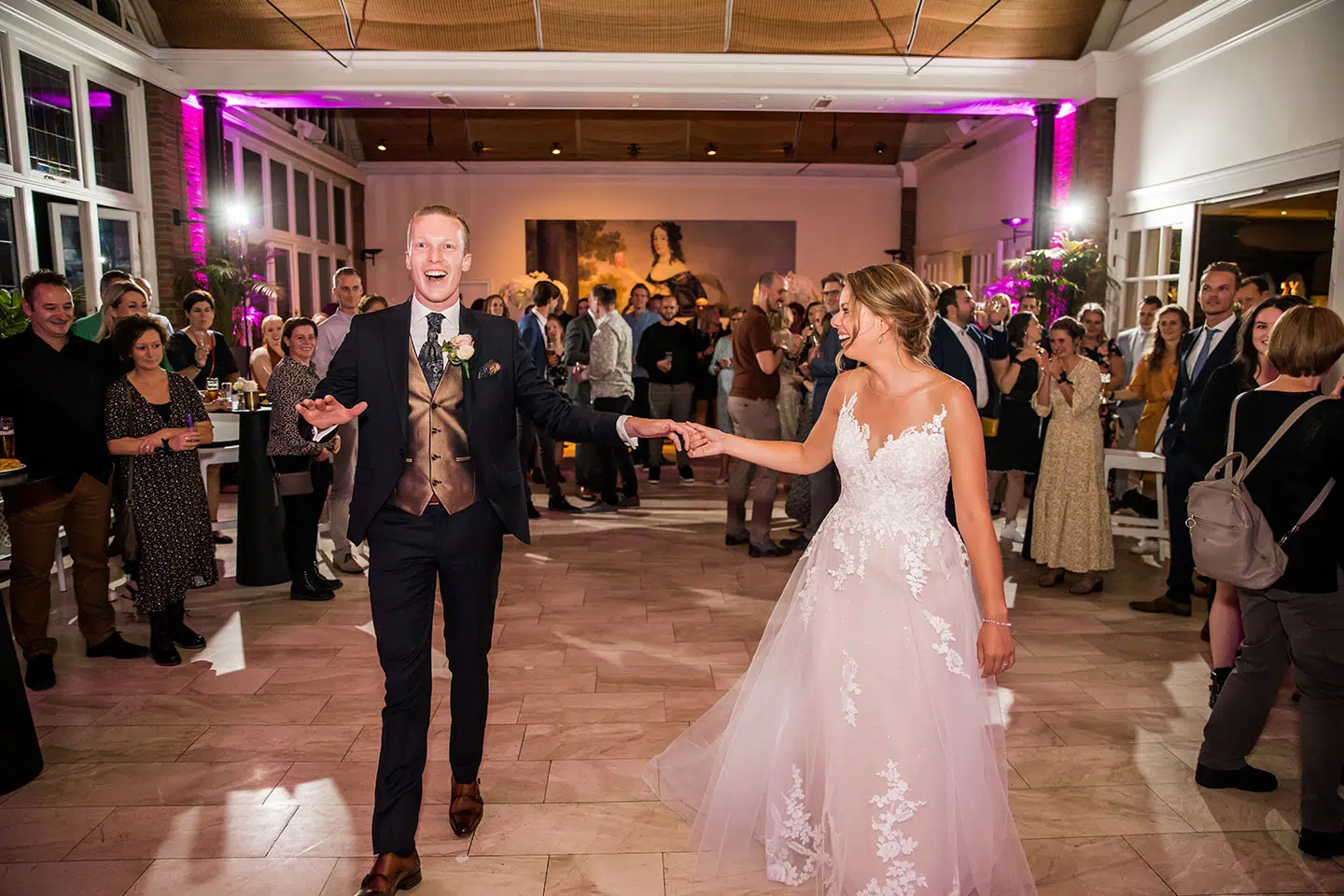 Feest bruiloft Kasteel Maurick