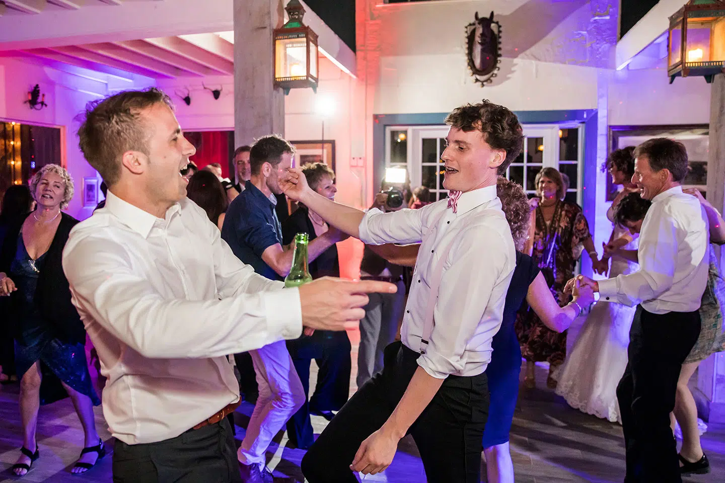 Wedding party at the Historic Walton House in Florida
