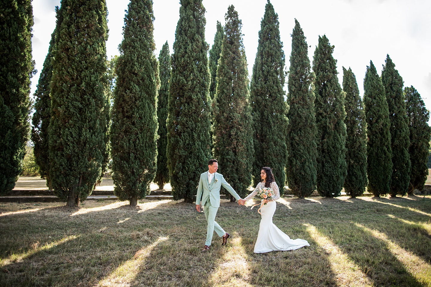 Bruidsreportage in Italië