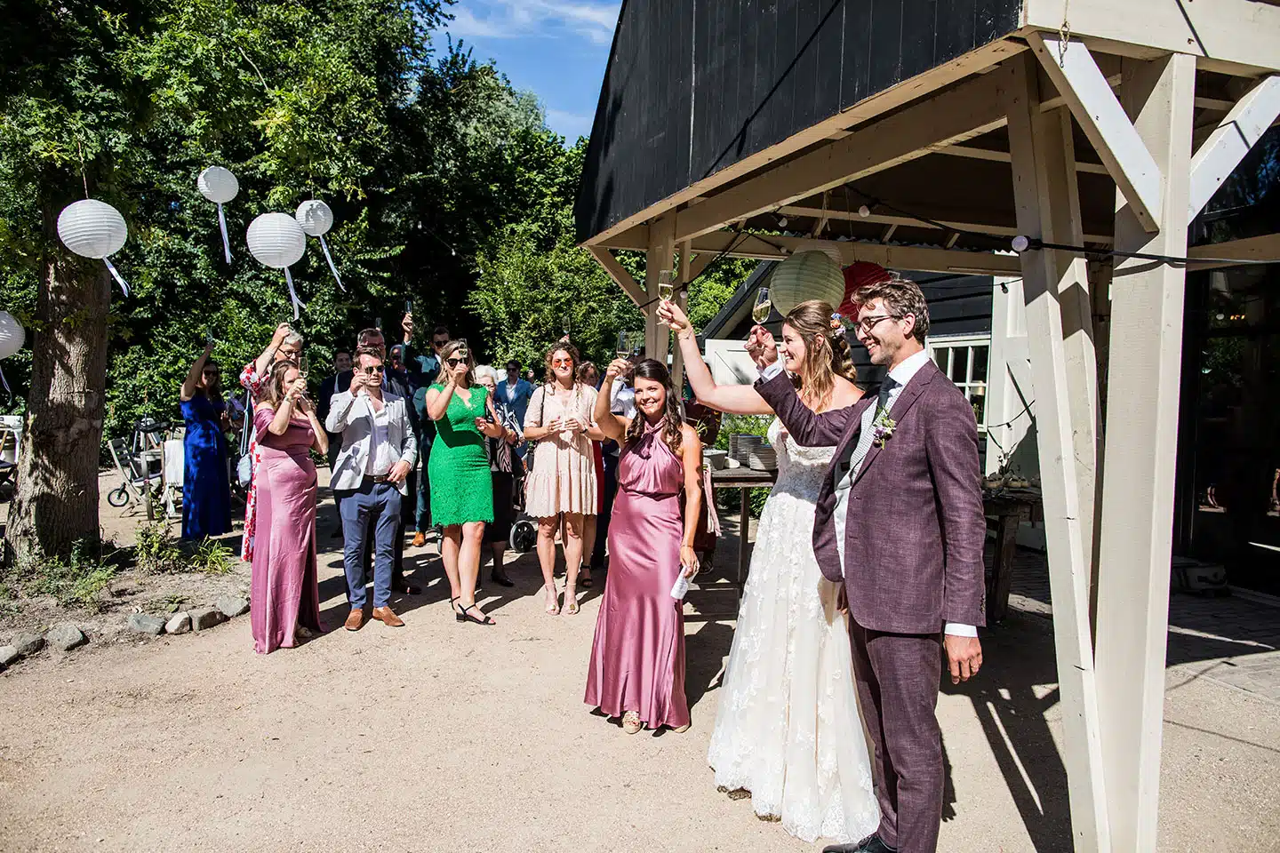 Receptie bruiloft Landgoed Twistvliet