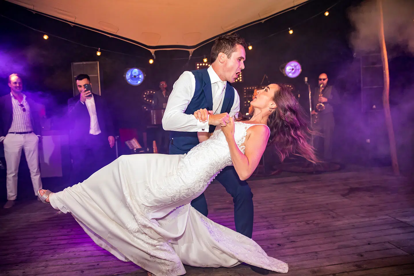 Trouwfeest safaritent
