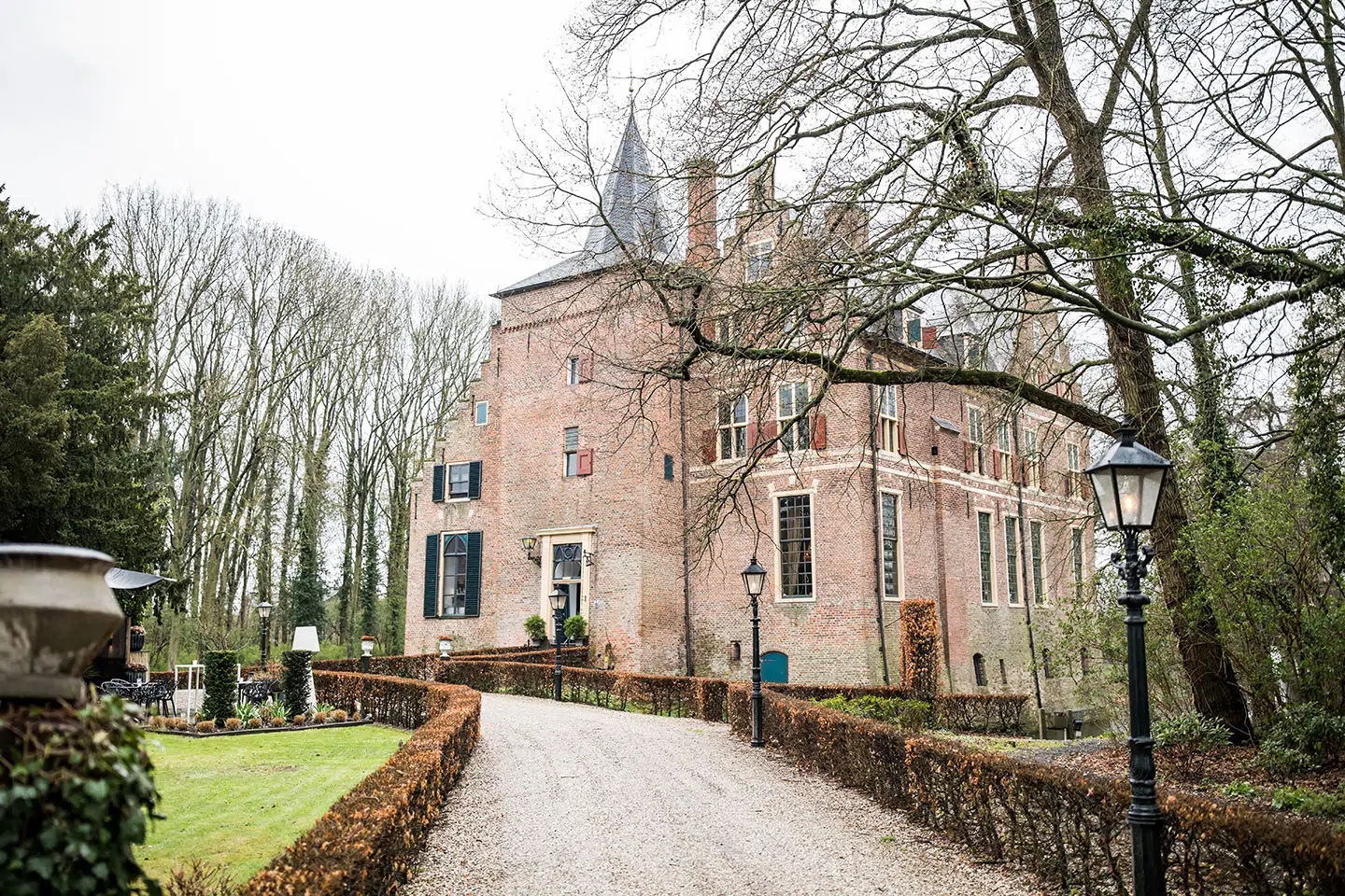 Bruiloft bij Kasteel Wijenburg