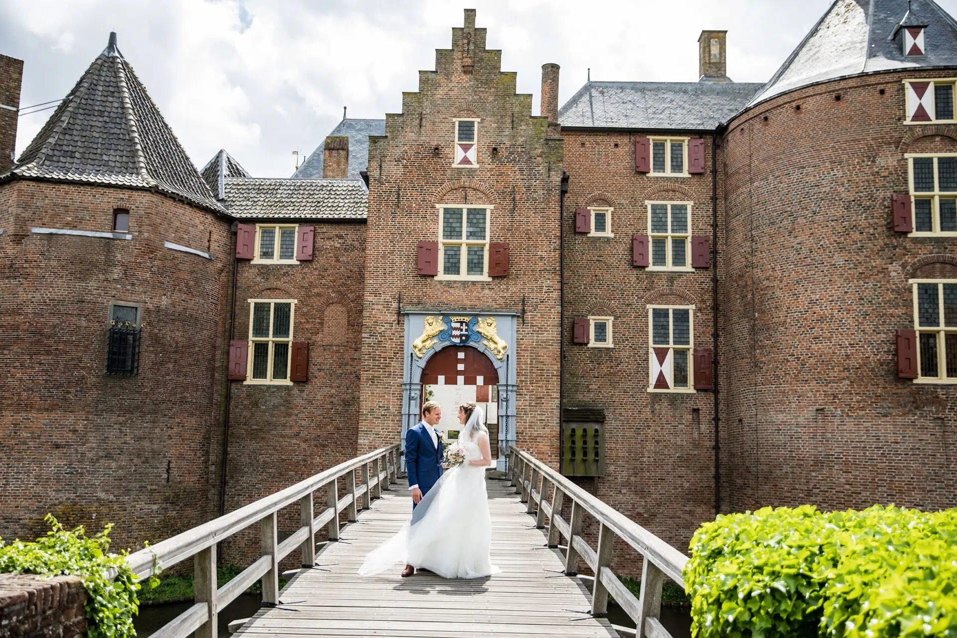 Bruidsfotografie Kasteel Ammersoyen