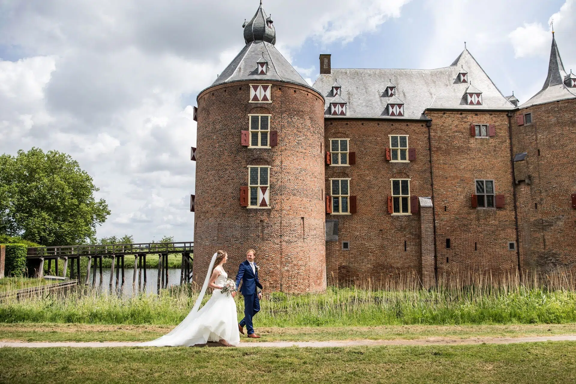 Fotograaf bruiloft Kasteel Ammersoyen