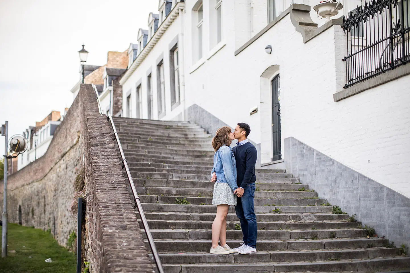 European engagement photo shoot