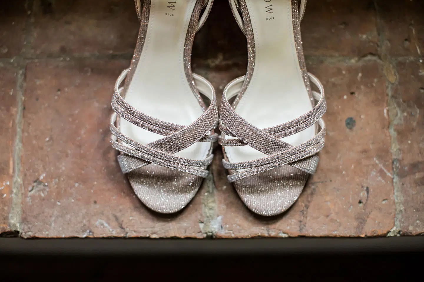 Bruidsschoenen glitter