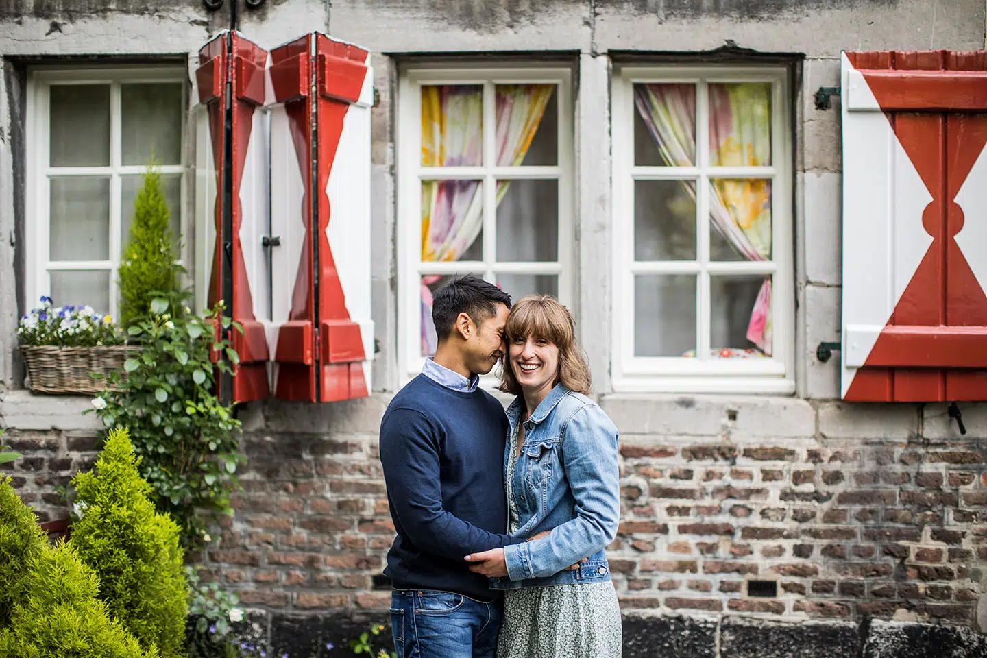 Netherlands pre-wedding shoot in Maastricht