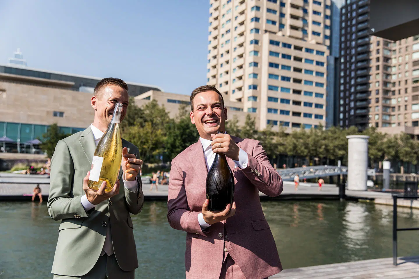 Bruiloft bij Putaine in Rotterdam