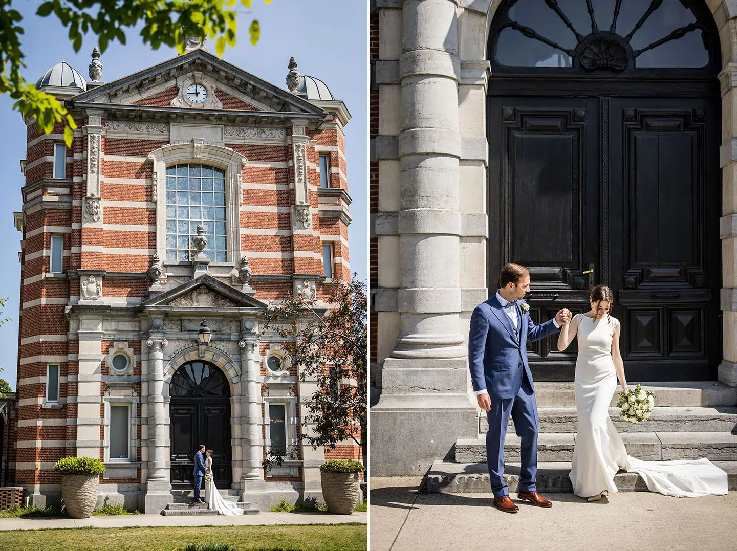 Sint Joris Kerk Antwerpen trouwfotografie
