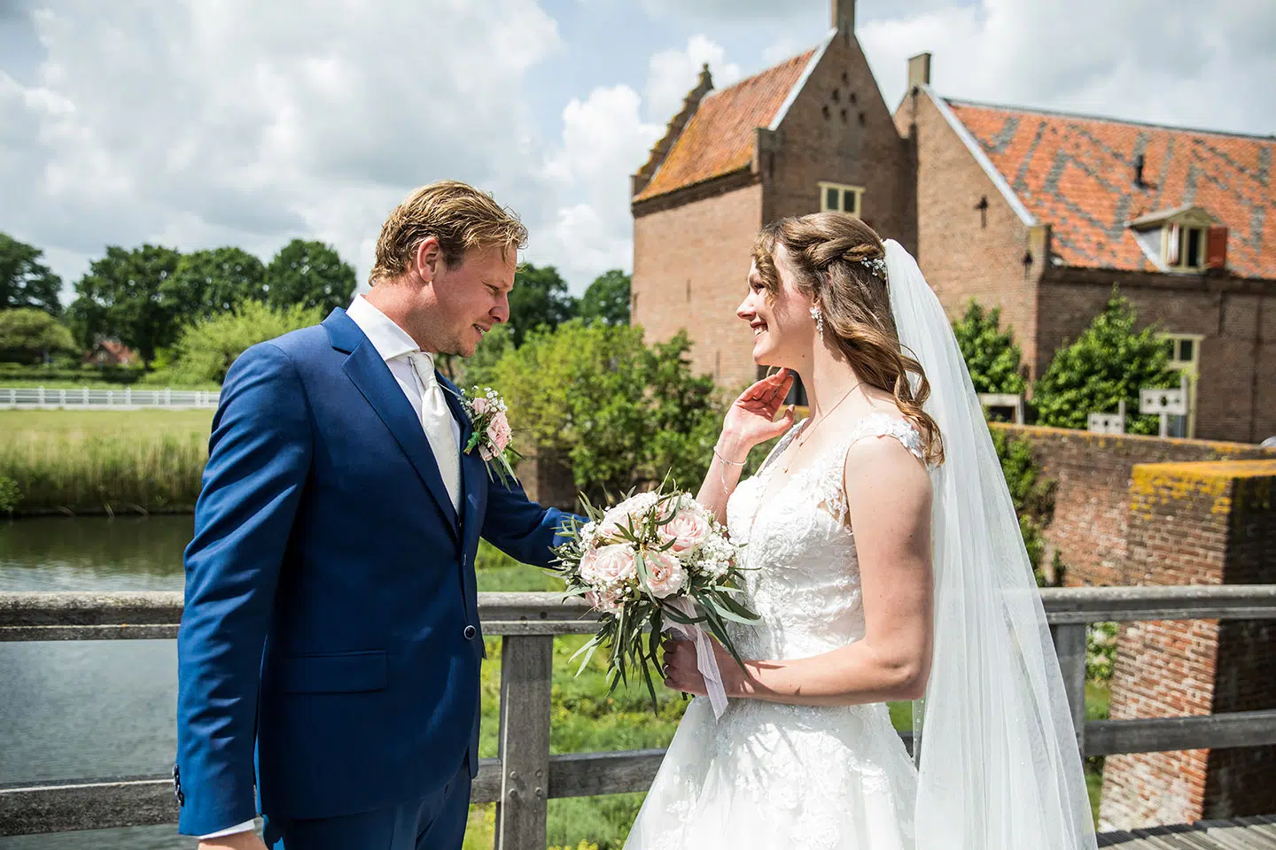 Fotograaf trouwen bij Kasteel Ammersoyen