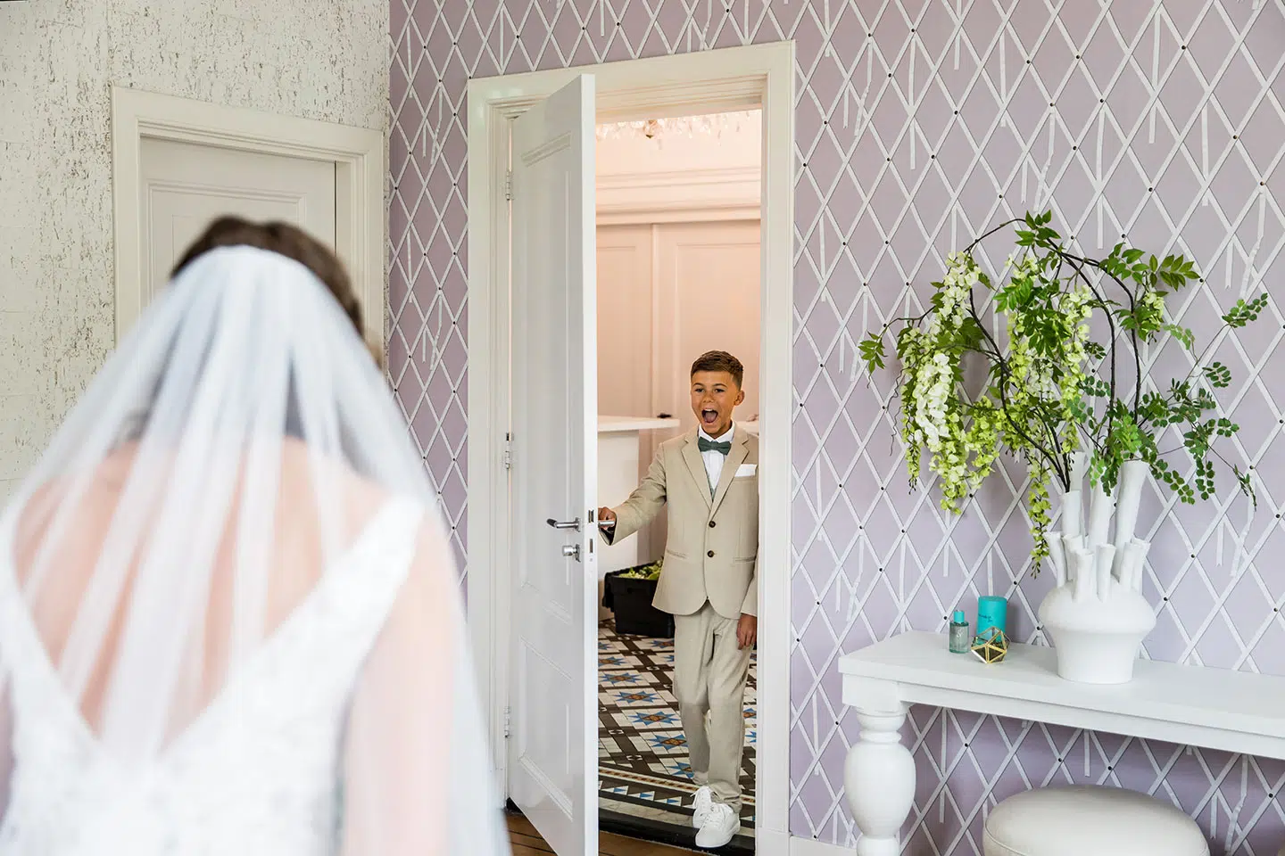 Trouwreportage bij Villa Clementine