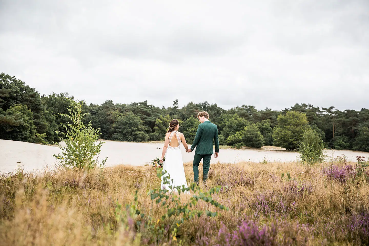 Bruiloft op de Soesterduinen