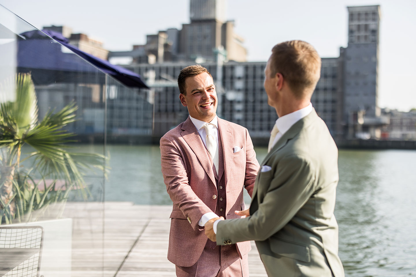 Gay bruiloft in Rotterdam