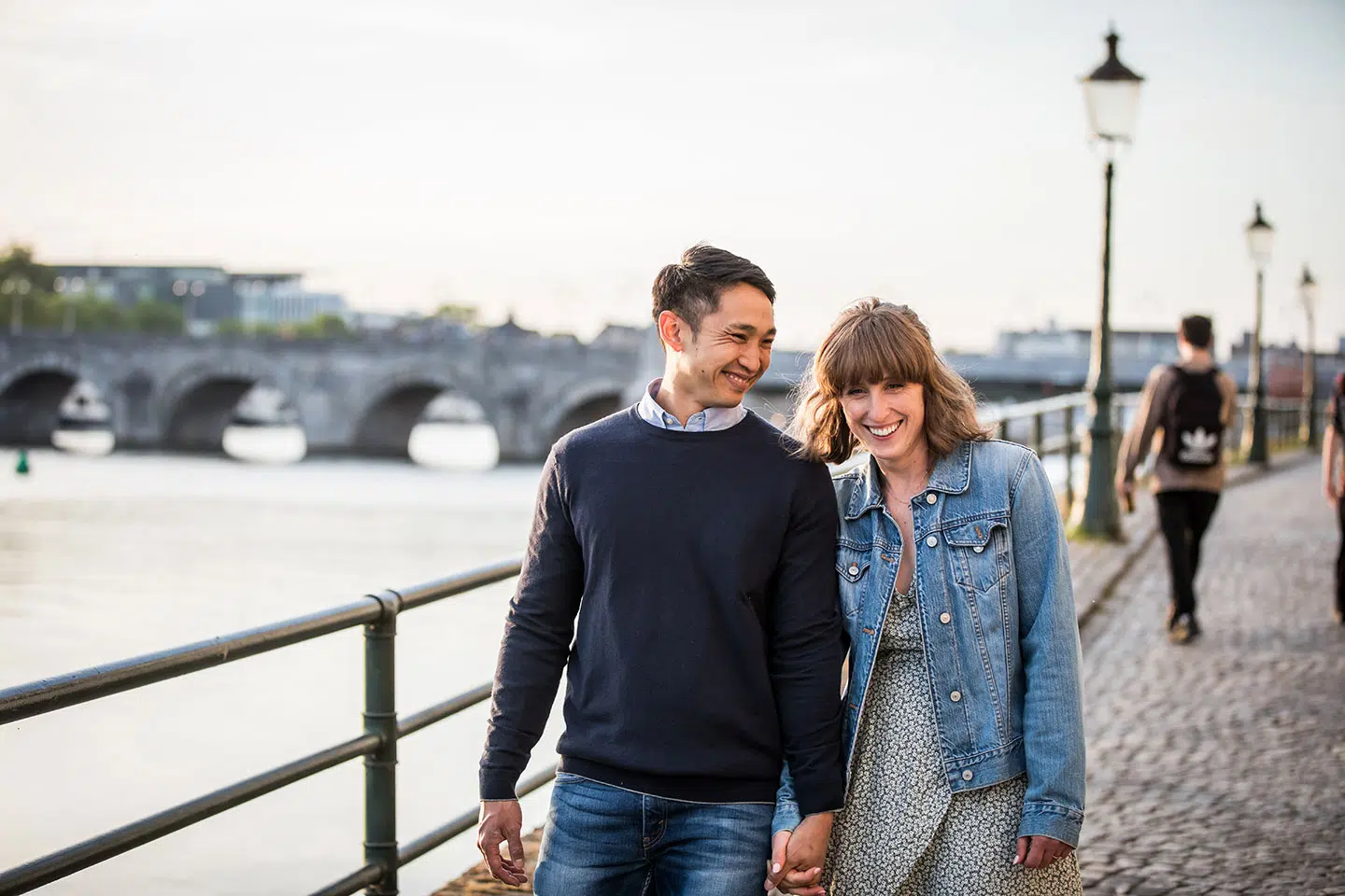 Fun engagement shoot in the Netherlands