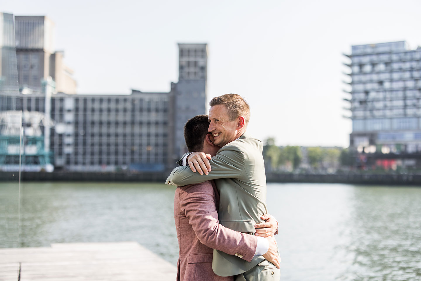 Gay bruidsfotografie in Rotterdam