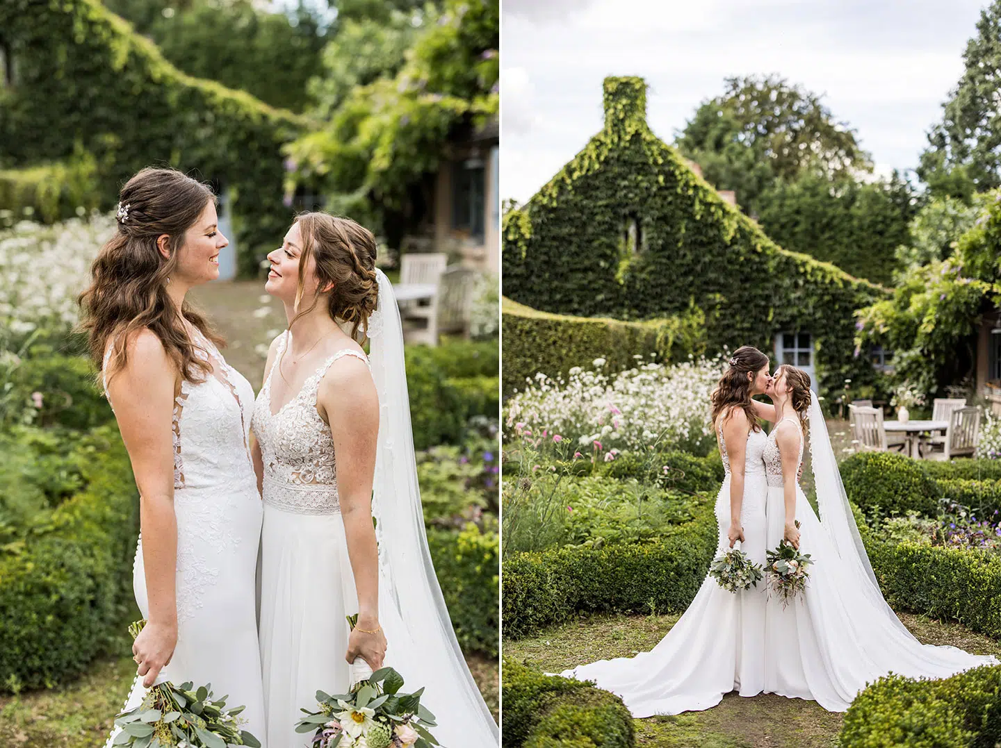 Lesbische bruidsfotografie