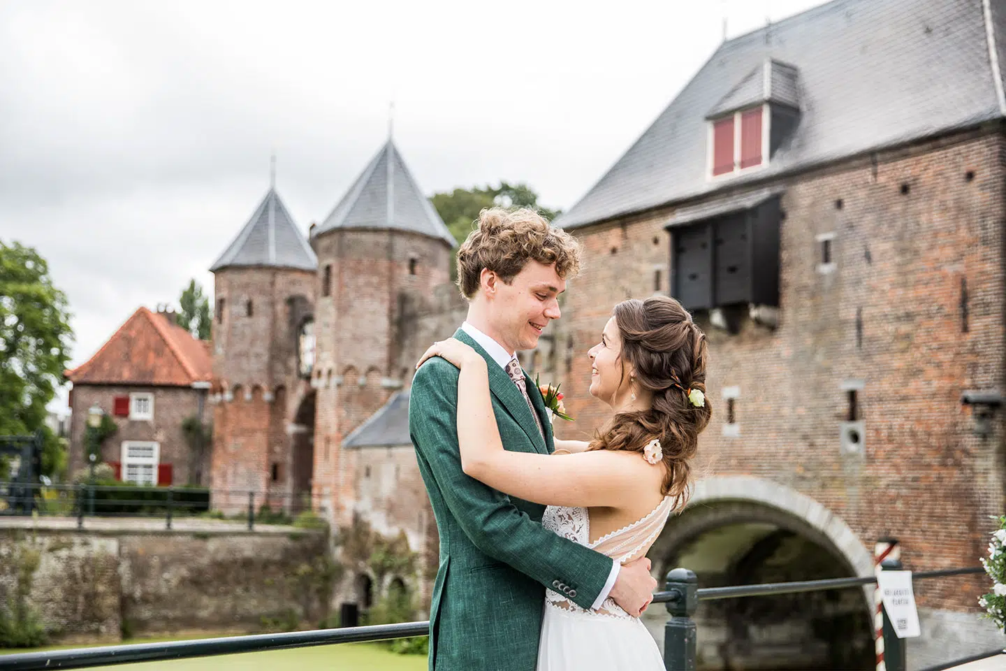 Bruidsfotografie Amersfoort Koepelpoort
